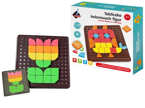 Geometrinen mosaiikki 170 elementtiä