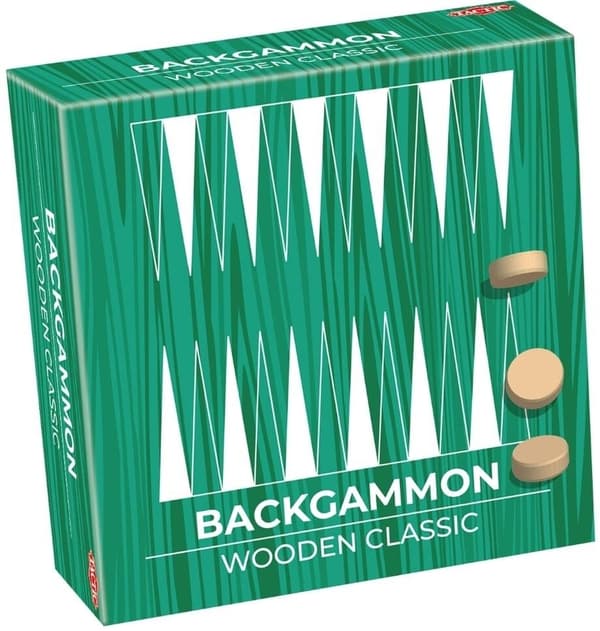 Backgammon i træ klassisk