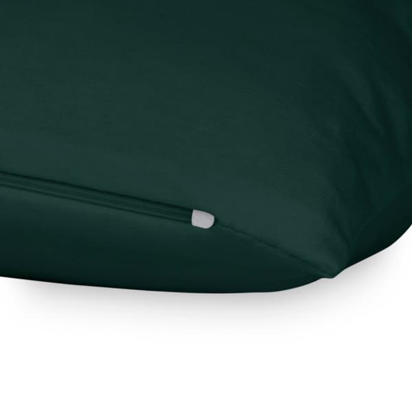 Pudebetræk 40x40 bomuldsjersey, mørkegrøn