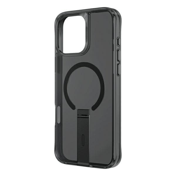 UNIQ Eleva-cover med Vertica-stativ til iPhone 16 Pro, sort
