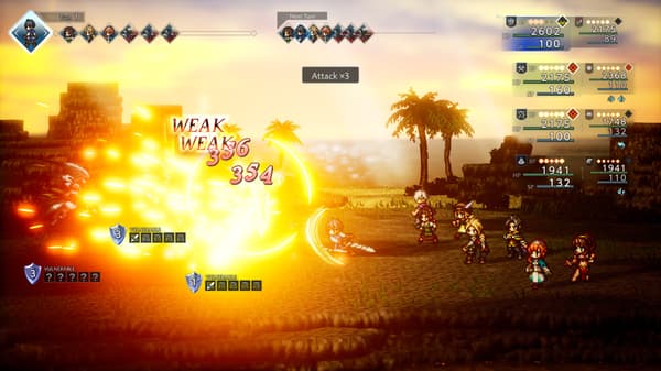 PS5-peli Octopath Traveler Zero (Blu-ray-levy)