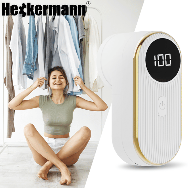 Heckermann X5 elektrisk rakapparat vit