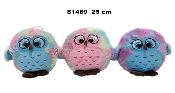 Ugle 25cm MIX