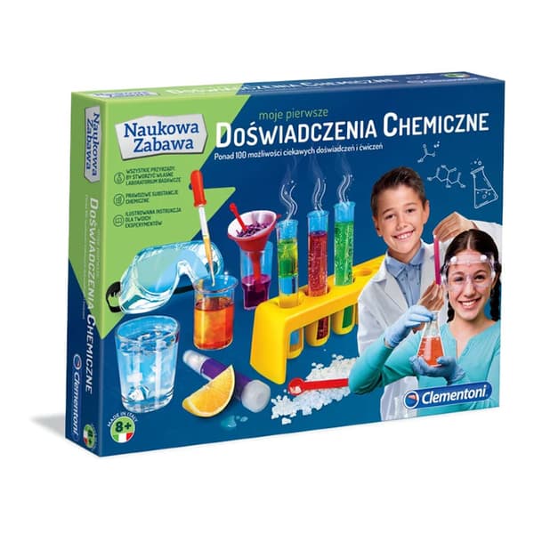 Mine første kemieksperimenter. Clementoni 60774