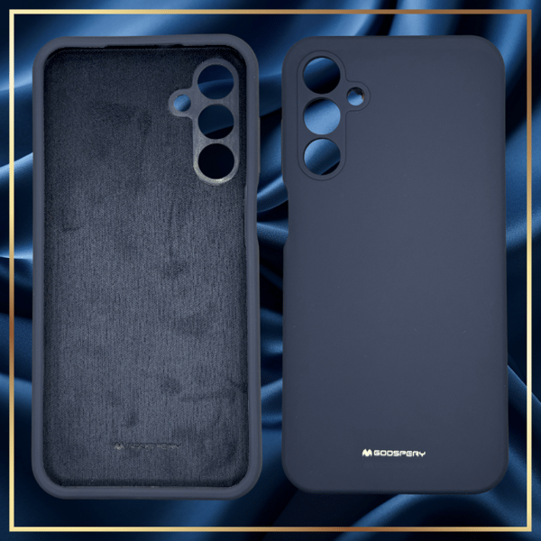 Mercury Silikone Etui til Galaxy A15 5G, Marineblå