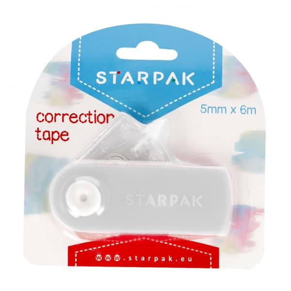 Korrekturtape 5mmx6mb - grå