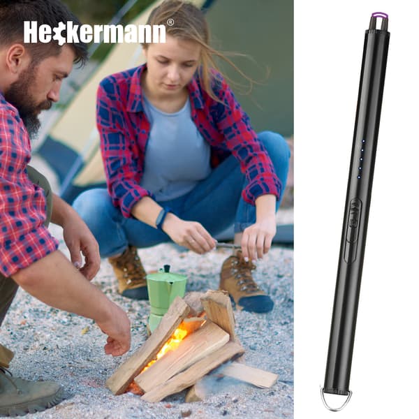 Heckermann JL866 Plasmalighter Sort