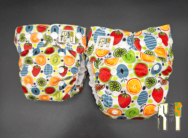 NappiMe Mini Coolmax Fruit Mix Pocket Vaskbare Bleer