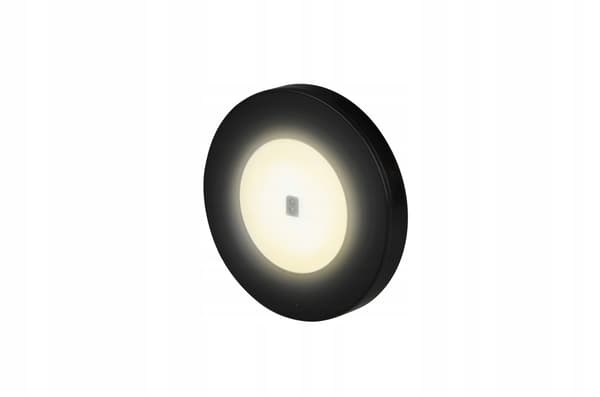 Indbygget LED-møbellampe 3W IR-sensor sort 3000K SLL02