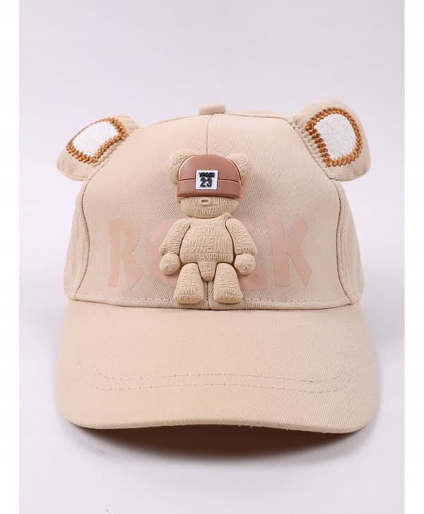 YO! 3D-Teddy baseballkeps beige 50/54