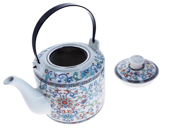 Keramisk elkedel med infuser