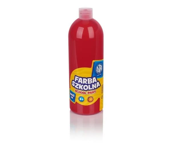 ASTRA röd skolfärg 1000ml