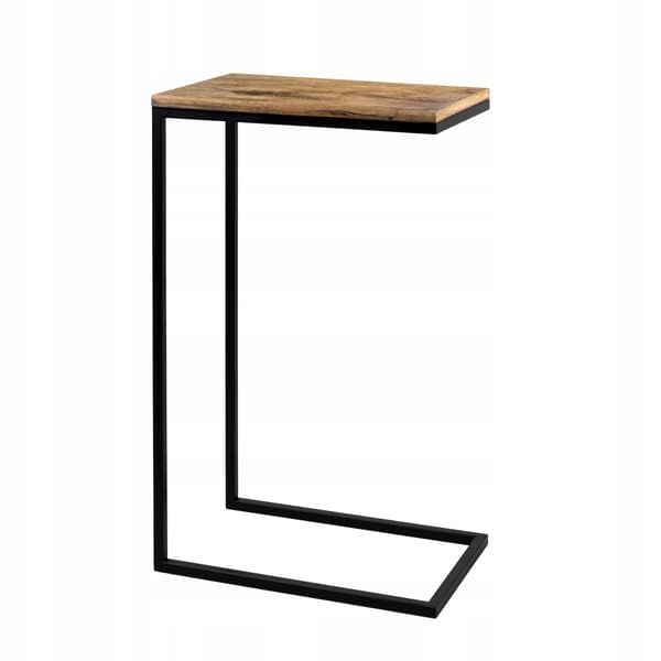 Laptopbord Side Kaffe Nat Loft Sort Træ Ovn