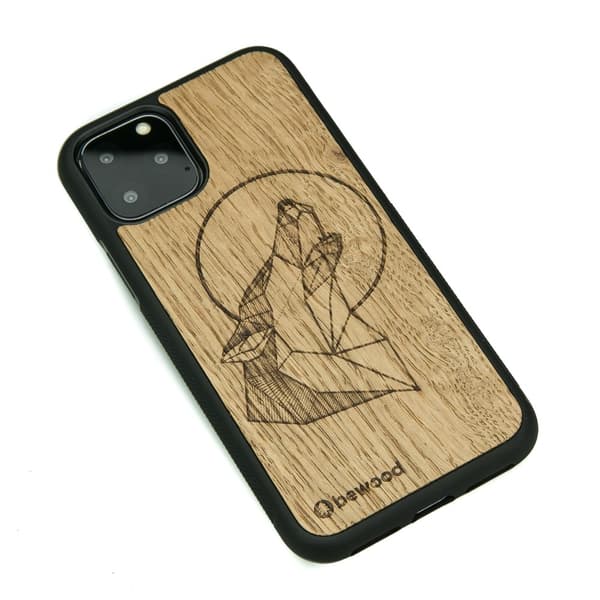 Träskal till iPhone 11 PRO WOLF OAK