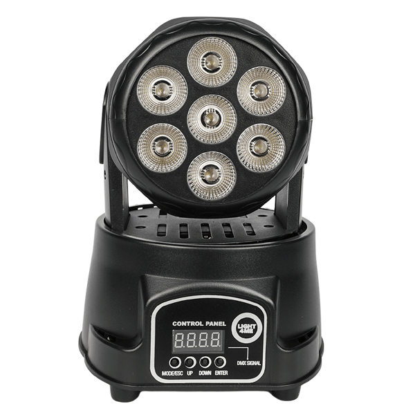 LIGHT4ME COMPACT PMH 7x8W bevægelig hoved LED vask