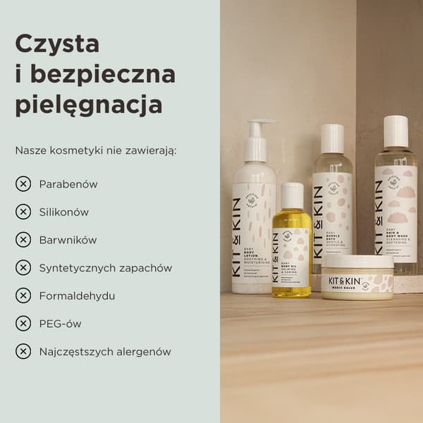 KIT&KIN økologisk boblebad til børn 250 ml