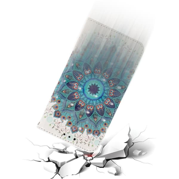 Flip-cover til Samsung Galaxy A05s, pung, mandala-blomst