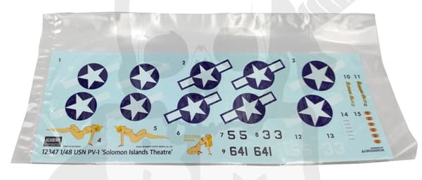 Acad-12347 USN PV-1 Salomonsaarten teatteri 1:48