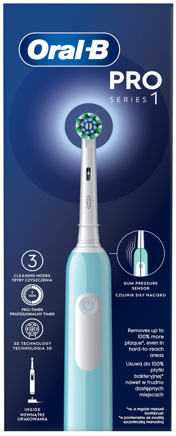 Oral-B Pro Series 1 elektrisk tandbørste blå
