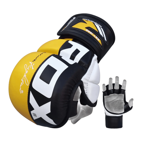 RDX T6 XL MMA Sparringshandsker Gul