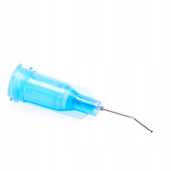 Fluxdispenseringsnål 22G (böjd)
