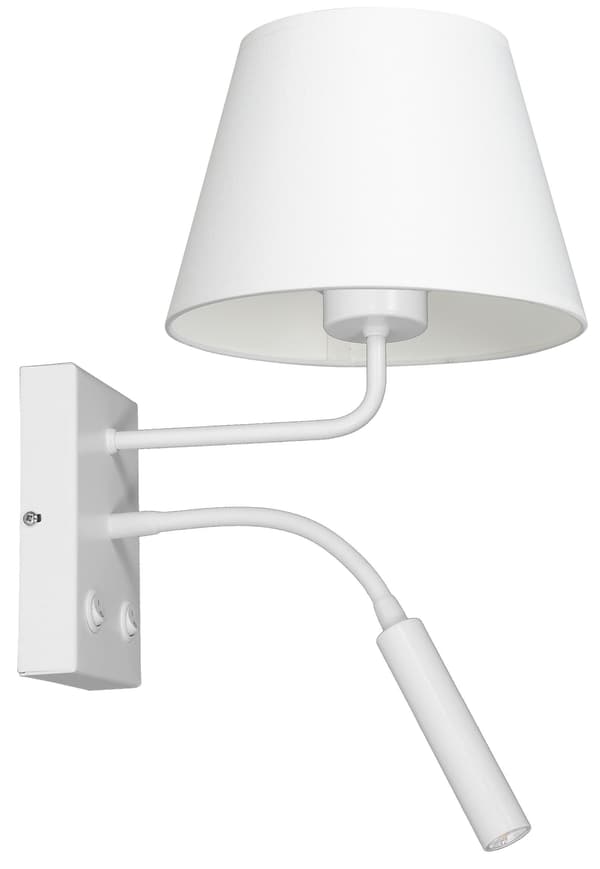 ARDEN Vägglampa Vit Konskärm