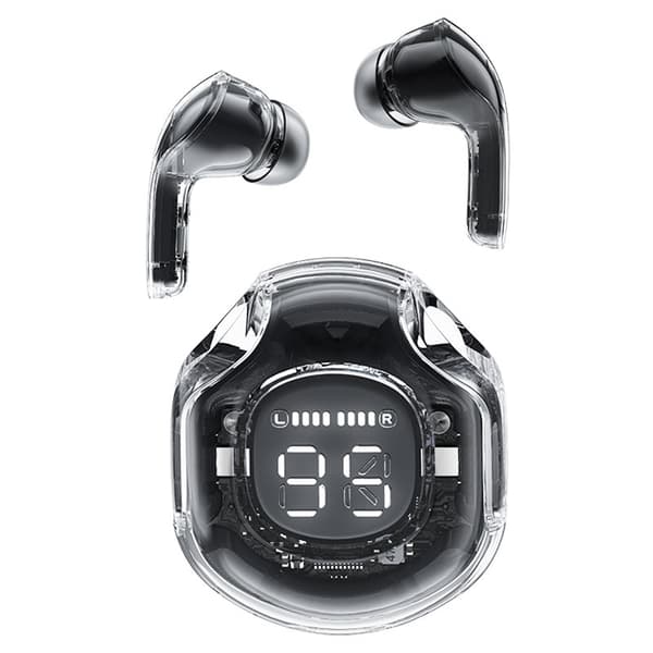 T8 Bluetooth TWS trådløse hovedtelefoner med etui, sort