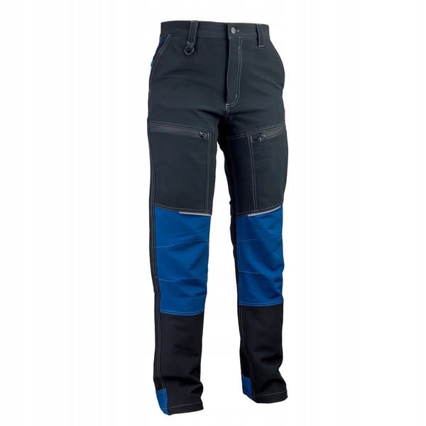 Urgent 710 softshell arbejdsbukser marineblå/sort 60