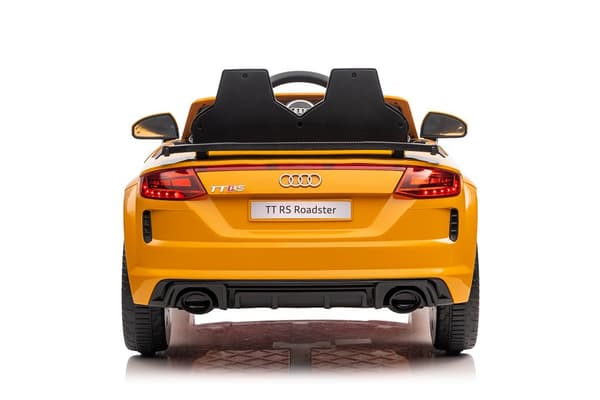 Audi TT RS gul batteridriven bil
