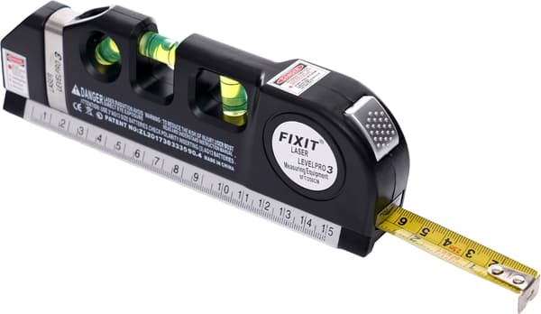 Laserniveau med mål 250 cm KD10437