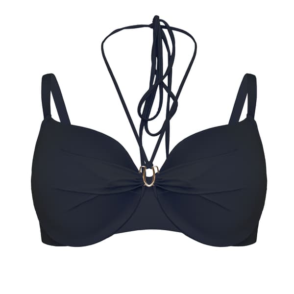 CANNES Esotiq Vatteret Bikinitop | Sort 90D