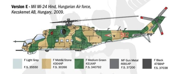 I1432 1:72 Mil Mi-24P/Mi-35P