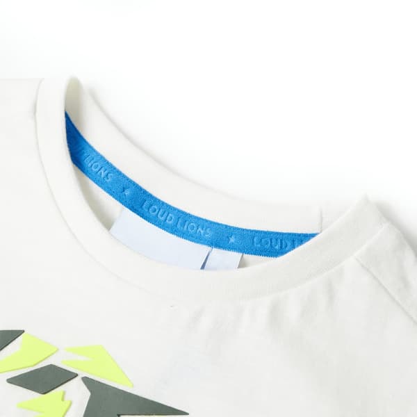 Barn-T-shirt, ecru, 128