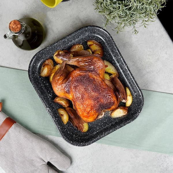 STOR REKTANGULÆR GRANITBAGEMASKINE TIL BAGNING AF KØD OG KAGER 3 L