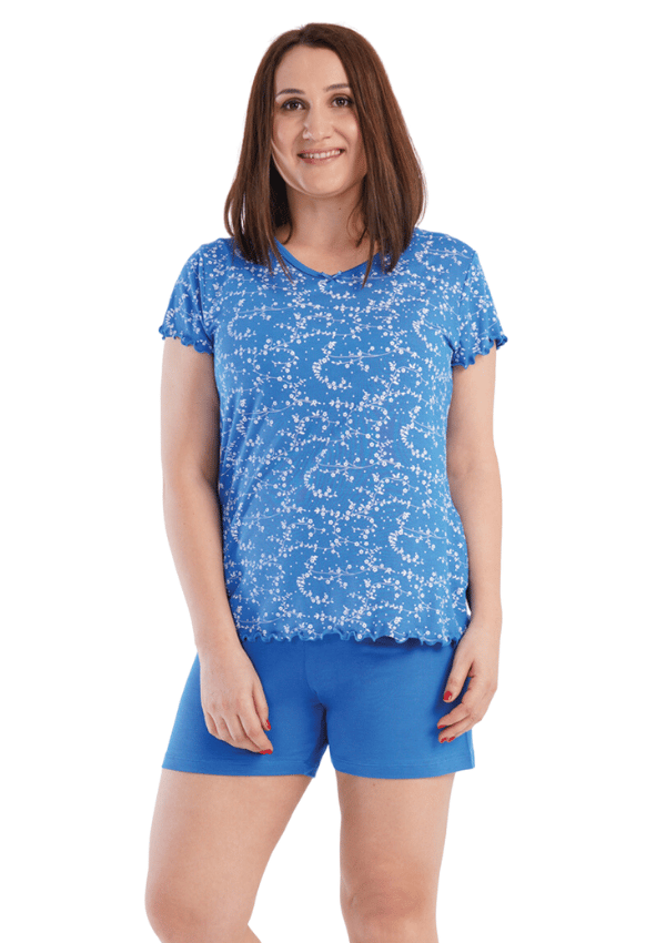 Vienetta Dampyjamas, viskos, storlek 4XL, plus size