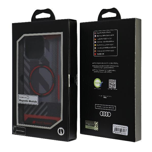 Audi IML Sport MagSafe-etui til iPhone 14 Pro Max, sort