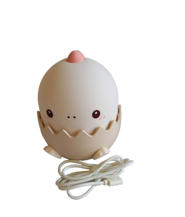 Silikoninen USB LED-yövalo dinosaurusmuna