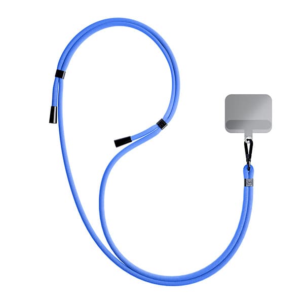 3mk EasyClip telefonsnor, snor, blå med sorte detaljer