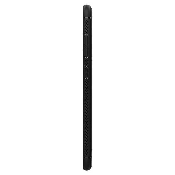 Spigen Rugged Armor cover til Galaxy S21 FE, matsort