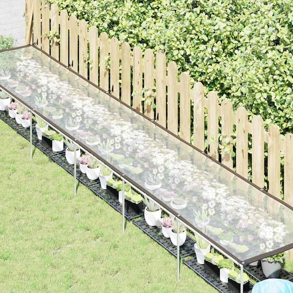 vidaXL Kasvisuoja verkolla 1x6 m polyeteeni