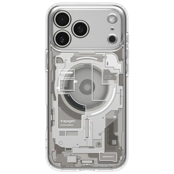 Spigen Ultra Hybrid Mag MagSafe-etui til iPhone 17 Pro zero one titanium