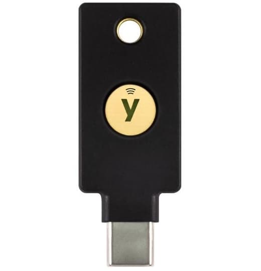 Yubico YubiKey 5C NFC USB-C sikkerhedsnøgle