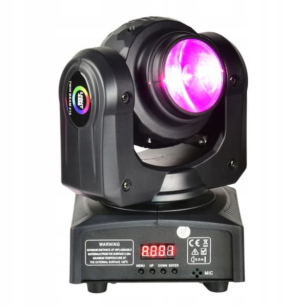 LIGHT4ME twin beam 210 mini LED moving head dobbeltsidet