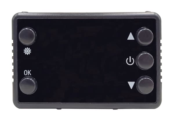 LCD-PANEL MED FJÄRRKONTROLL för VÄRME