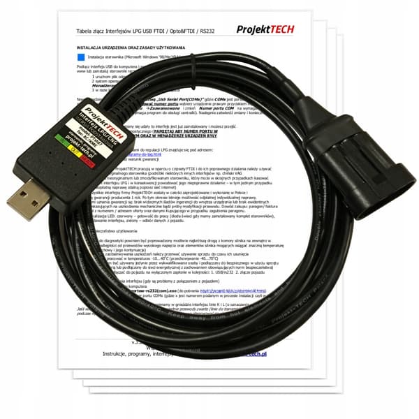 PTstd7 diagnostiskt gränssnitt LPG stag q-box KME