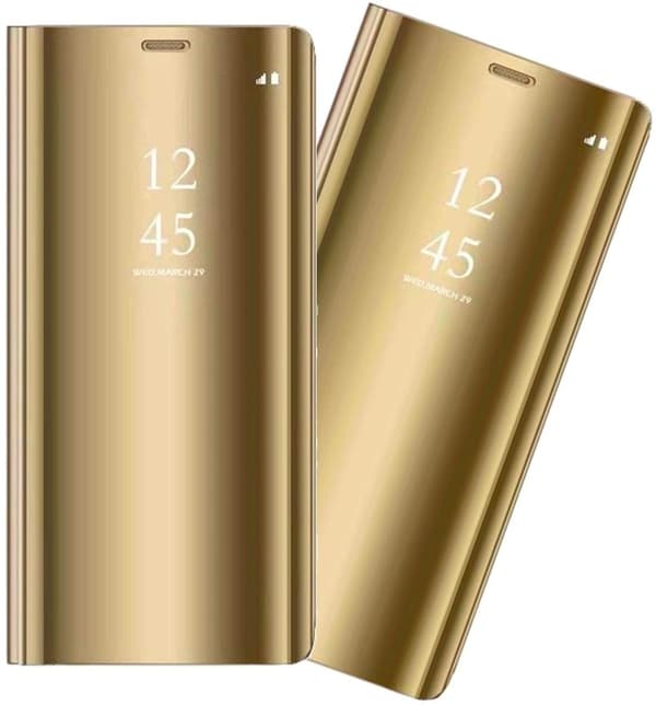 Samsung Galaxy A52 / A52s Clear View-cover, guld