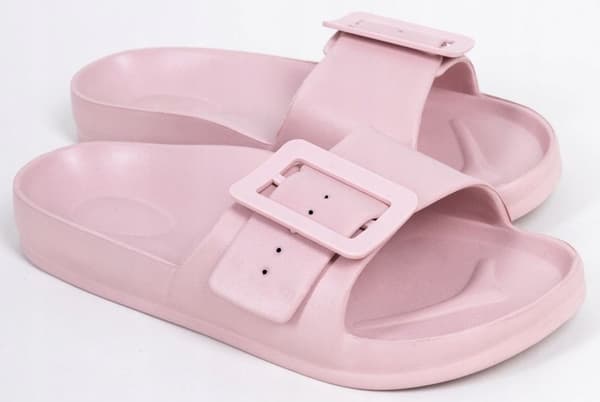 YO! DAME FLIP-FLOPS MED SPÆNDE, LETTE, KOMFORTABLE, POOL, pink 36 £028B