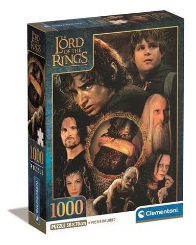 Puslespil 1000 Kompakt Ringenes Herre