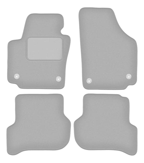 Grå bilmåtter til: Seat Altea minivan (08.2008-2015)