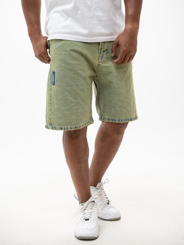 Herr Gröna MyStars Blå Basic Jeansshorts 29